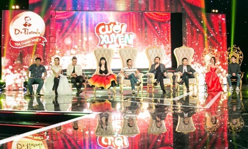 Trà thanh nhiệt Dr Thanh tài trợ chương trình Cười Xuyên Việt – Tiếu Lâm Hội mùa 2 năm 2017