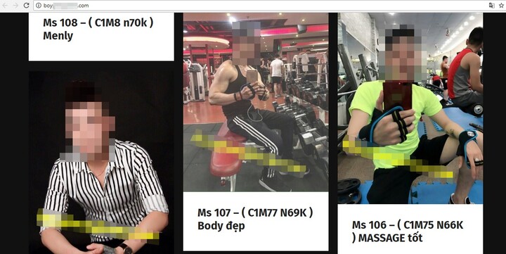 Thâm nhập “thị trường trai bao”: Lộ diện 