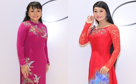Hương Lan, Ngọc Huyền đằm thắm trong áo dài Việt trên thảm đỏ