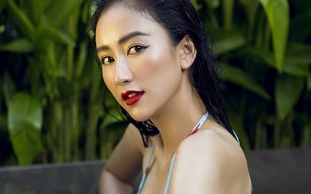 Tròn 2 năm đi thi Miss Intercontinental, Hà Thu tung bộ ảnh bikini gợi cảm 