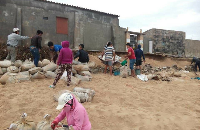 Nhiều tỉnh miền Tây cho học sinh nghỉ học để tránh bão số 16 Tembin