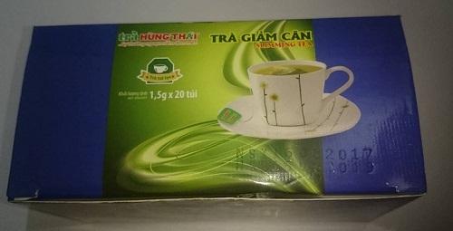 Tá hỏa phát hiện hàng trăm sinh vật lạ bò trong gói trà giảm cân Hùng Thái