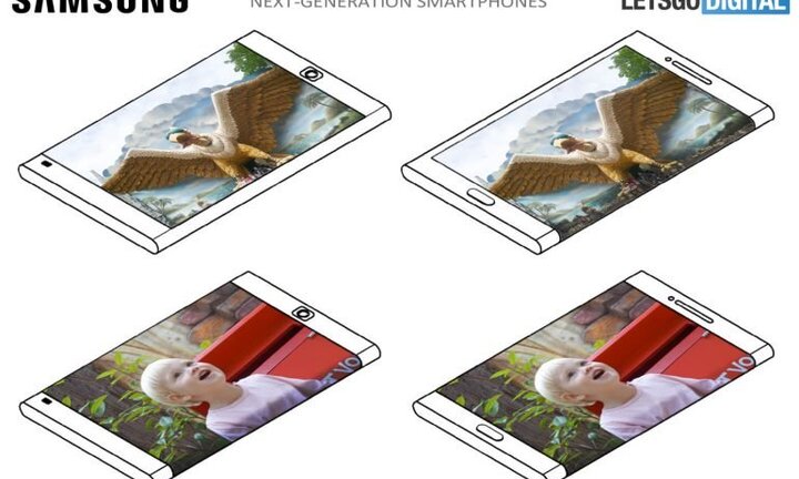 Điện thoại Samsung trong tương lai sẽ có màn hình ở cả mặt trước và sau