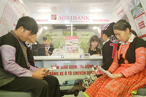 Điểm giao dịch lưu động Agribank - Kênh dẫn vốn hiệu quả tới vùng sâu vùng xa
