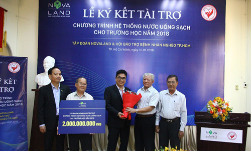 Hệ thống nước uống sạch sắp đến với các trường học vùng sâu vùng xa