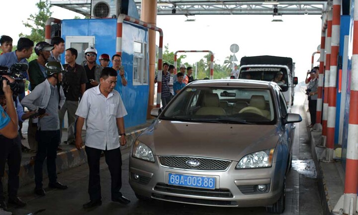 Từ ngày 12/1, BOT Sóc Trăng giảm giá cho người dân lân cận 