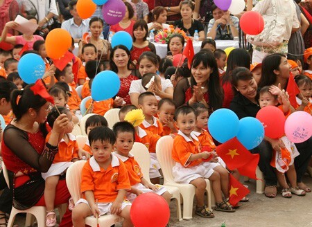 Hỗ trợ ăn trưa cho trẻ mẫu giáo 9 tháng/năm học
