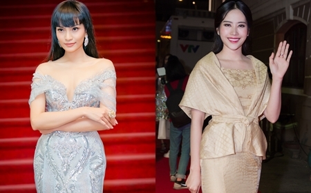 Trương Thị May, Nam Em khoe dáng trên thảm đỏ Ngôi sao xanh 2017