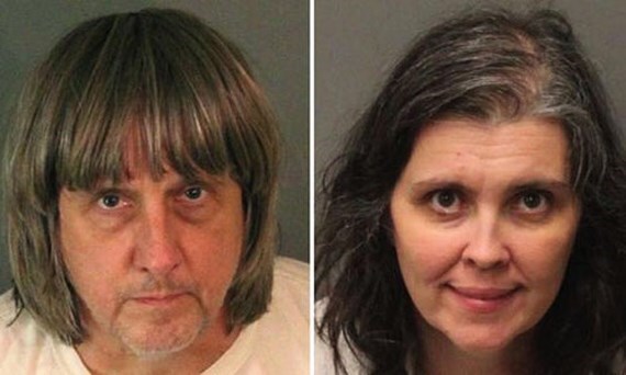 Bắt giữ cặp vợ chồng Mỹ vì giam cầm 13 đứa con trong nhà và tra tấn