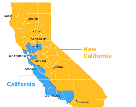 New California tuyên bố độc lập, quyết thành bang thứ 51 của Mỹ