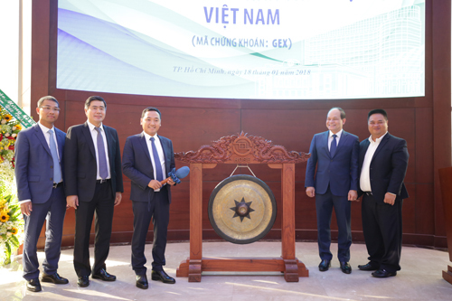 266,8 triệu cổ phần GEX niêm yết hút nhà đầu tư