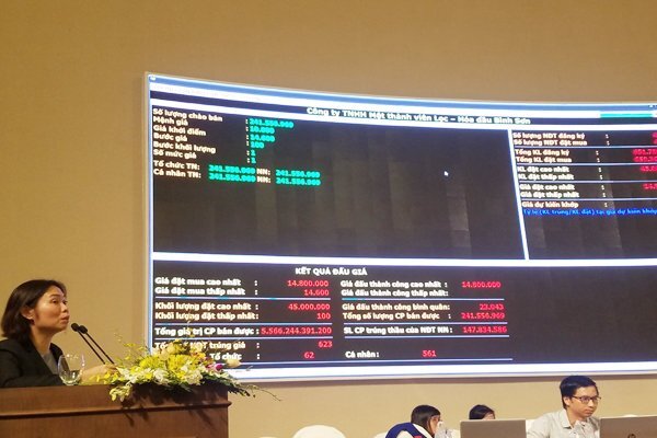 Nhà đầu tư bỏ giá cao ngất để mua cổ phần BSR