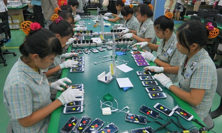 Trung Quốc nhập 7,15 tỷ USD mặt hàng điện thoại và linh kiện từ Việt Nam 