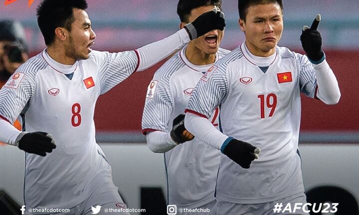 Clip: Bàn thắng ấn tượng của U23 Việt Nam vào lưới U23 Qatar