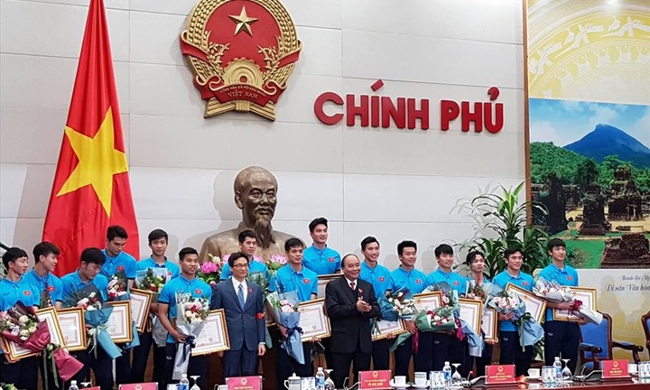Thủ tướng trao tặng Huân chương cho đội tuyển U23 Việt Nam