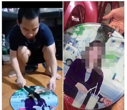 Phì cười dịch vụ in mặt vợ lên thớt rồi thoải mái băm chặt