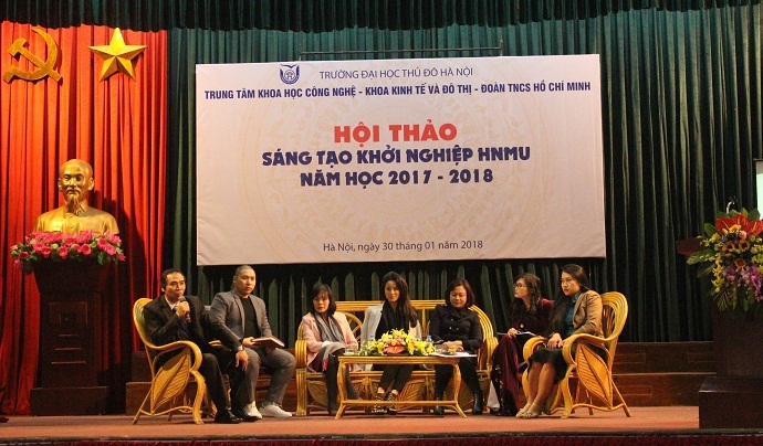 Đại học Thủ đô Hà Nội hướng ứng phong trào khởi nghiệp