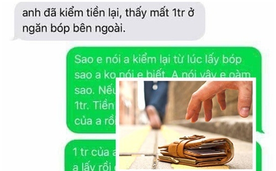 Trả lại ví có 30 triệu đồng cho người mất, tài xế còn bị bắt đền vì thiếu 1 triệu