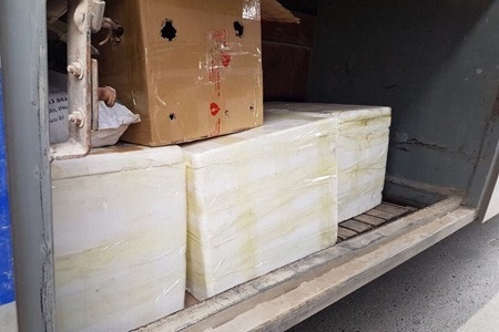 Tóm gọn gần 80kg nội tạng hôi thối tại Hà Nội