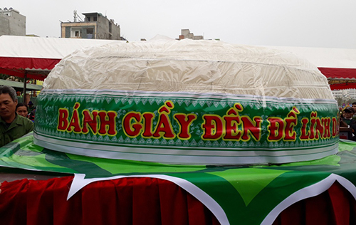 Thanh Hóa: Việc làm bánh giầy 3 tấn dâng lên vua Hùng mới chỉ là ý tưởng 
