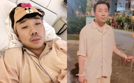 Clip: Trấn Thành nhập viện, Hari Won chạy theo gọi đùa 