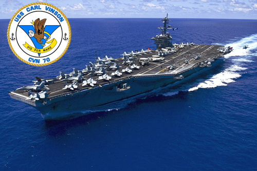 Cận cảnh tàu sân bay USS Carl Vinson tại Đà Nẵng