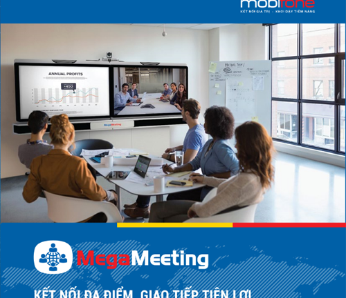 MobiFone với giải pháp MegaMeeting dành cho doanh nghiệp