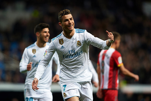 Video Real 6-3 Girona: Ronaldo ghi 4 bàn thắng