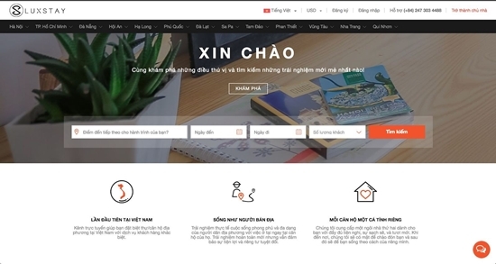 3 Quỹ đầu tư rót 2,5 triệu USD cho Luxstay đầu năm 2018