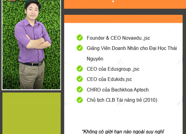 CEO Đỗ Mạnh Hùng:  "Giới hạn chỉ có trong suy nghĩ của bạn”
