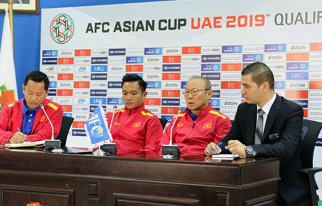 HLV Park Hang Seo đặt mục tiêu giành ít nhất 1 điểm trước Jordan