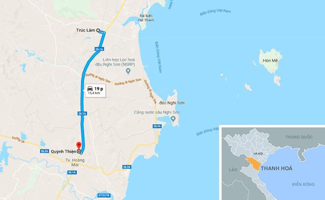 Nam thanh niên bám đuôi xe tải 15 km để bắn tài xế