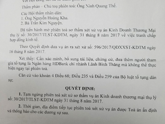 Vụ chủ đầu tư điện gió Bạc Liêu bị kiện vì không thanh toán nợ: Tòa triệu tập Ngân hàng 