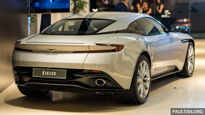 Xế sang Aston Martin DB11 V8 ra mắt, chào giá hơn 450.000 USD