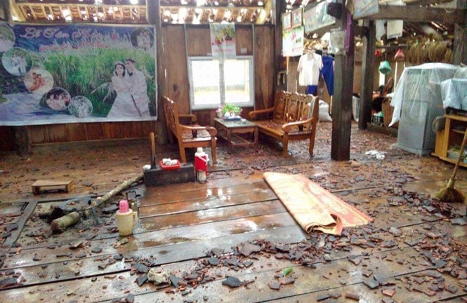 Bắc Kạn lại bị mưa đá tàn phá gây thiệt hại nặng nề