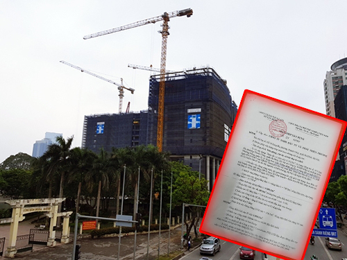 Những khuất tất tại dự án Oriental Plaza Láng Hạ