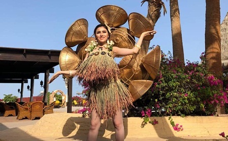 Đại diện Việt Nam Thư Dung lọt Top 15 Miss Eco International 2018