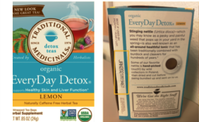 Uống trà chanh thải độc: Cảnh giác với lô hàng nhiễm khuẩn này