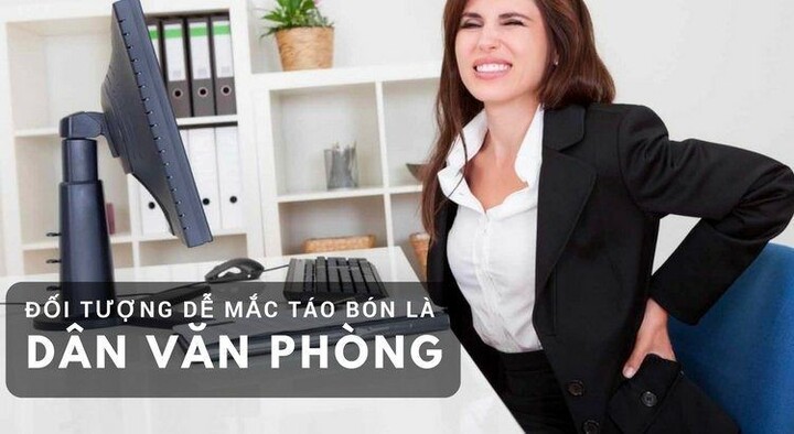 Mẹo chữa táo bón hiệu quả cho dân văn phòng