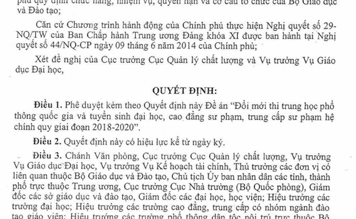 Thưa Bộ trưởng Phùng Xuân Nhạ: Cấp dưới không “trình Bộ trưởng để báo cáo”?
