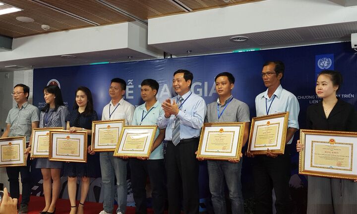 Trao giải cuộc thi phim và phóng sự ngắn về thiên tai cực đoan