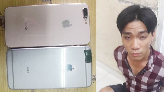 Lần theo định vị, trinh sát đặc nhiệm bắt nghi can trộm 2 iPhone