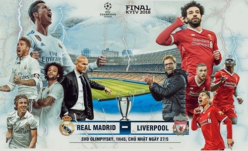 Chung kết Champions League Real - Liverpool 1h45 ngày 27/5: Ai sẽ là 