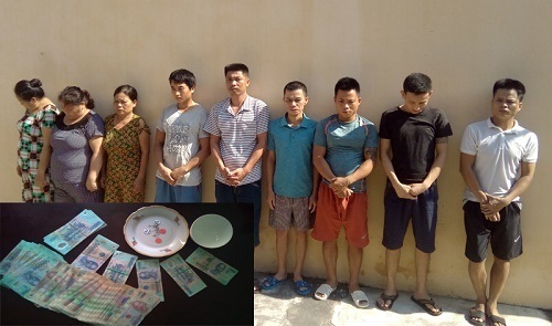 Thanh Hóa: Triệt phá sới bạc chuyên nghiệp, thu giữ trên 100 triệu đồng
