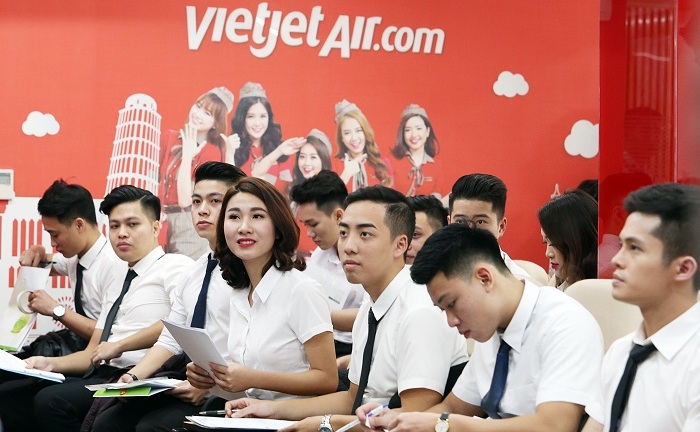 Vietjet tổ chức hai đợt tuyển tiếp viên lớn tại Hà Nội và TP.HCM trong tháng 6