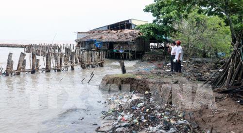 Lập bản đồ sạt lở bờ sông, xói lở bờ biển vùng đồng bằng sông Cửu Long