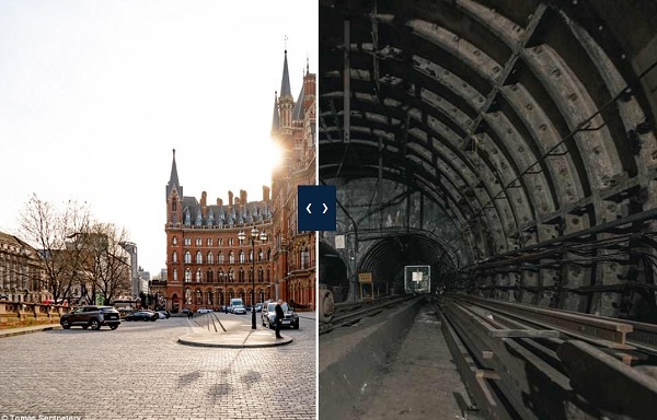 Chùm ảnh thế giới ngầm của các thành phố lộng lẫy nhất châu Âu khiến hàng nghìn người sửng sốt