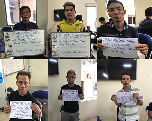 Tạm giữ 6 người Đài Loan lừa đảo qua điện thoại gần 7 tỷ đồng