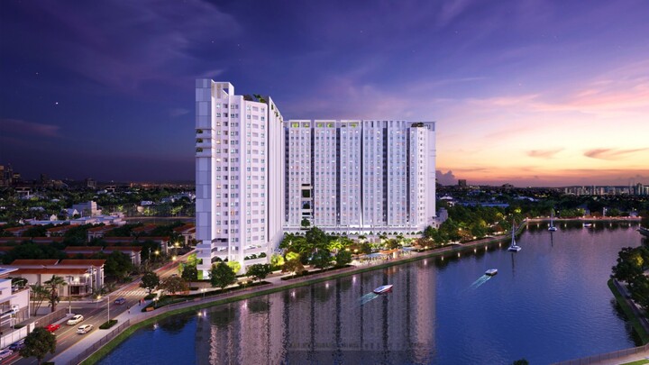 Chỉ từ 1,1 – 1,3 tỷ sở hữu ngay căn hộ 100% view sông tại Bắc Sài Gòn