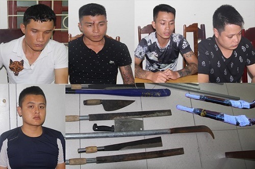 Bắt giữ băng nhóm cho vay tín dụng, chuyên dùng súng bắn vào nhà dân